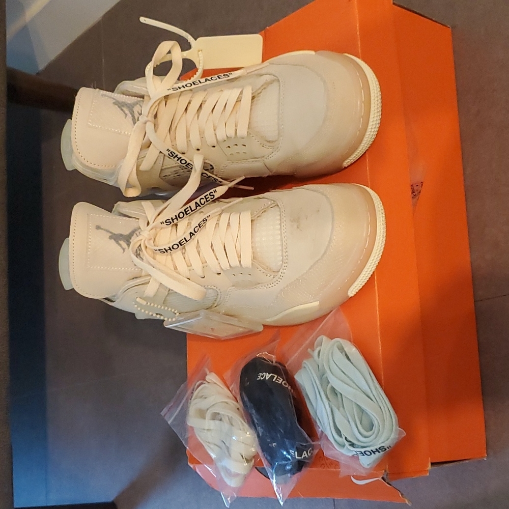 Off-White Jordan 4 Sail - B Grade